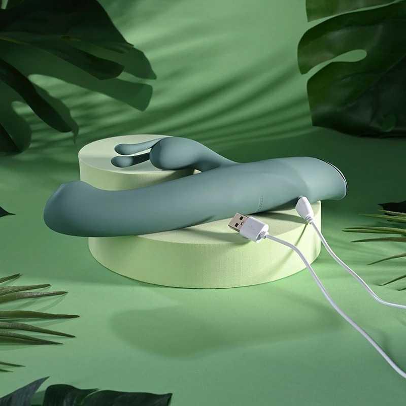 Satin Swirl G-Spot Rabbit Vibrator