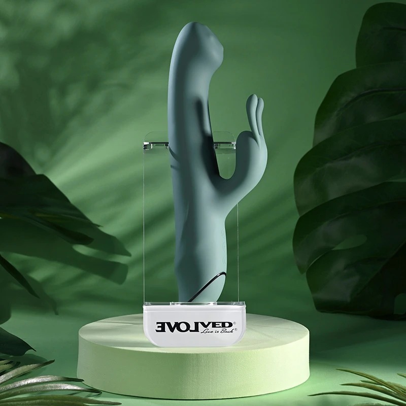 Satin Swirl G-Spot Rabbit Vibrator